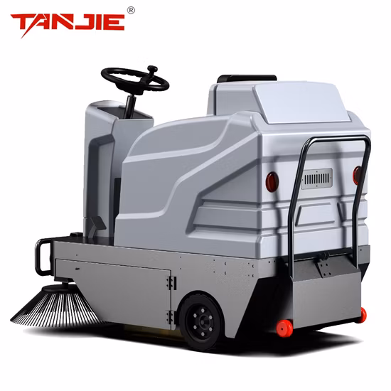 소형 탑승형 거리 청소차